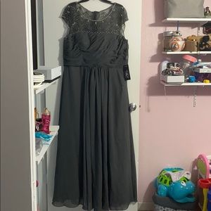 Dobelove Chiffon Cap Sleeve Dress